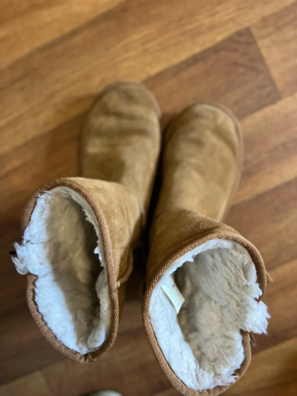 Koolaburra Kids Tan Suede Bow Accent Boots